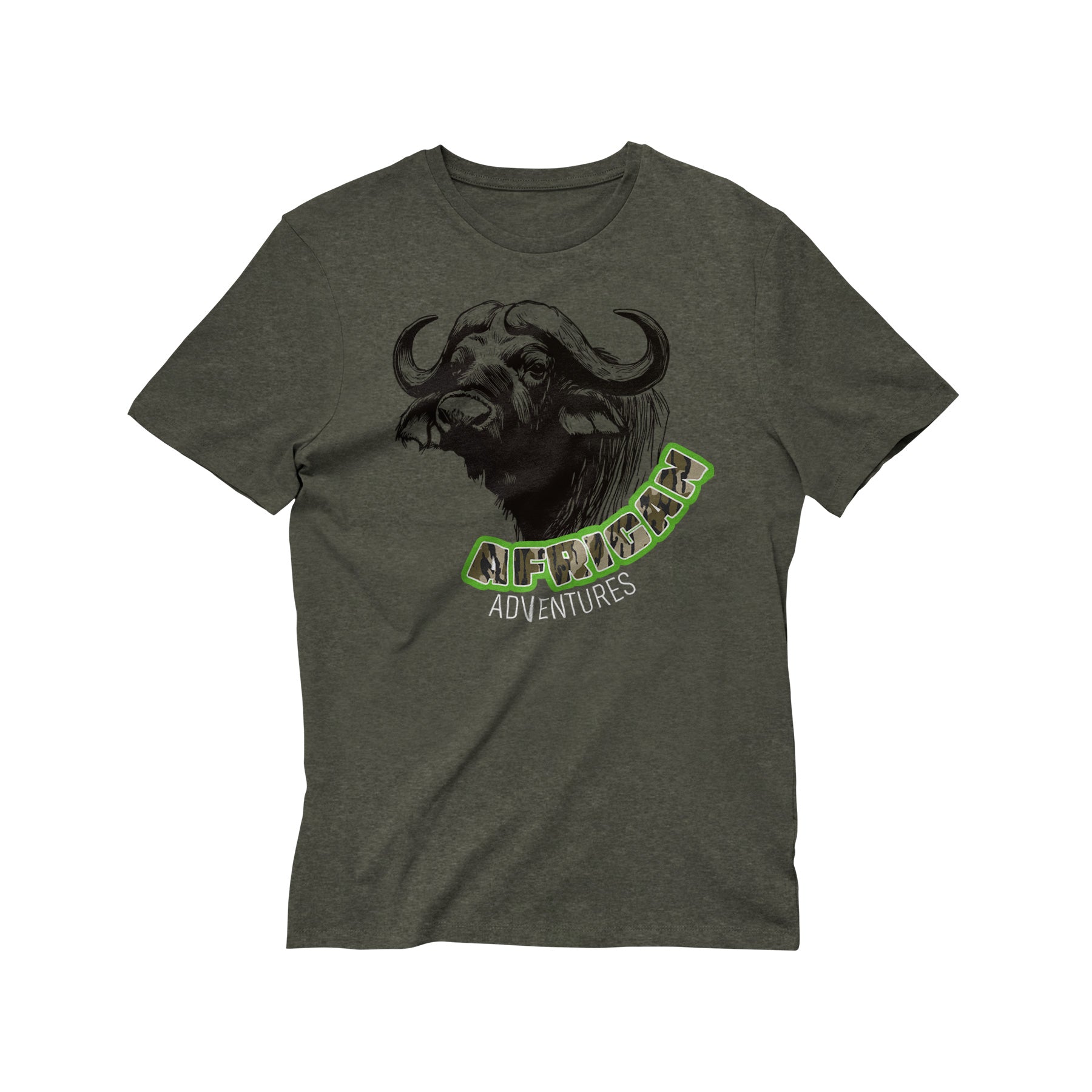T-Shirt African Adventures – Buffle Sauvage