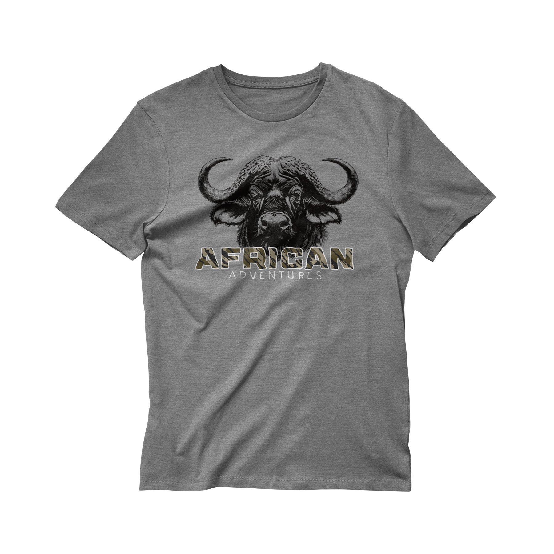 T-Shirt African Adventures – Tête de buffle