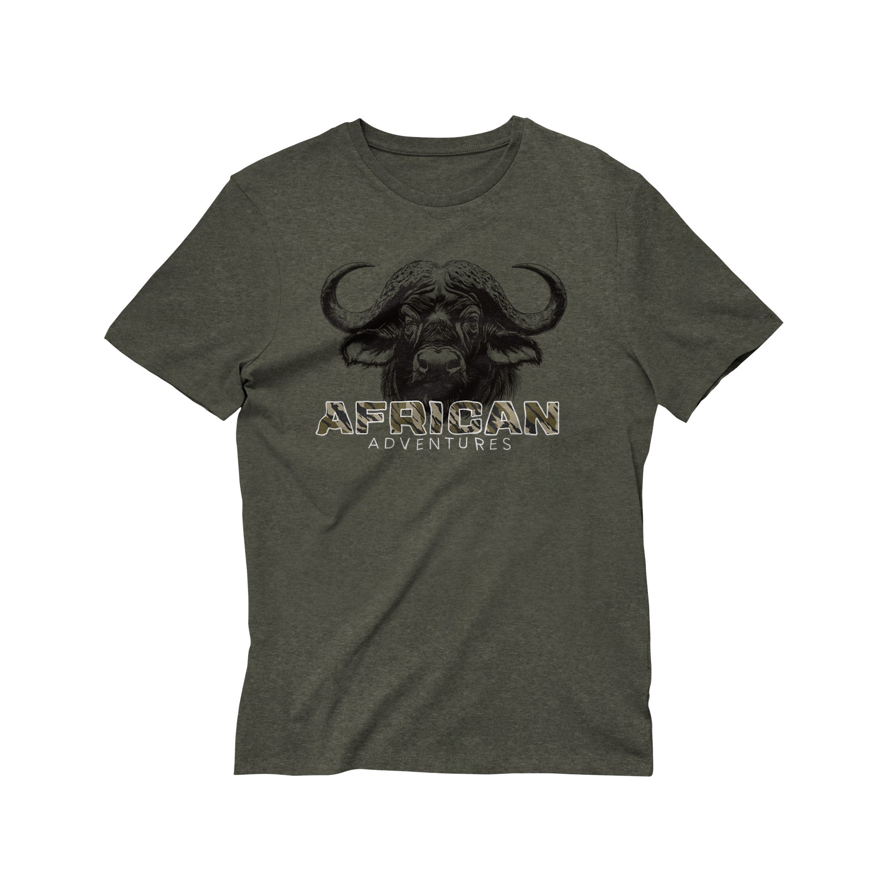 T-Shirt African Adventures – Tête de buffle