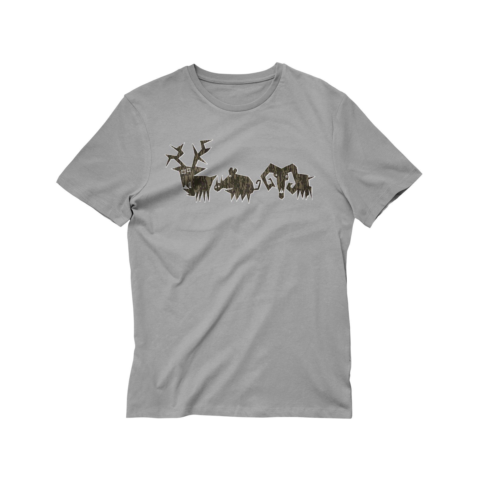 T-Shirt Motif Animaux Trash Camouflage – Artwork Exclusif