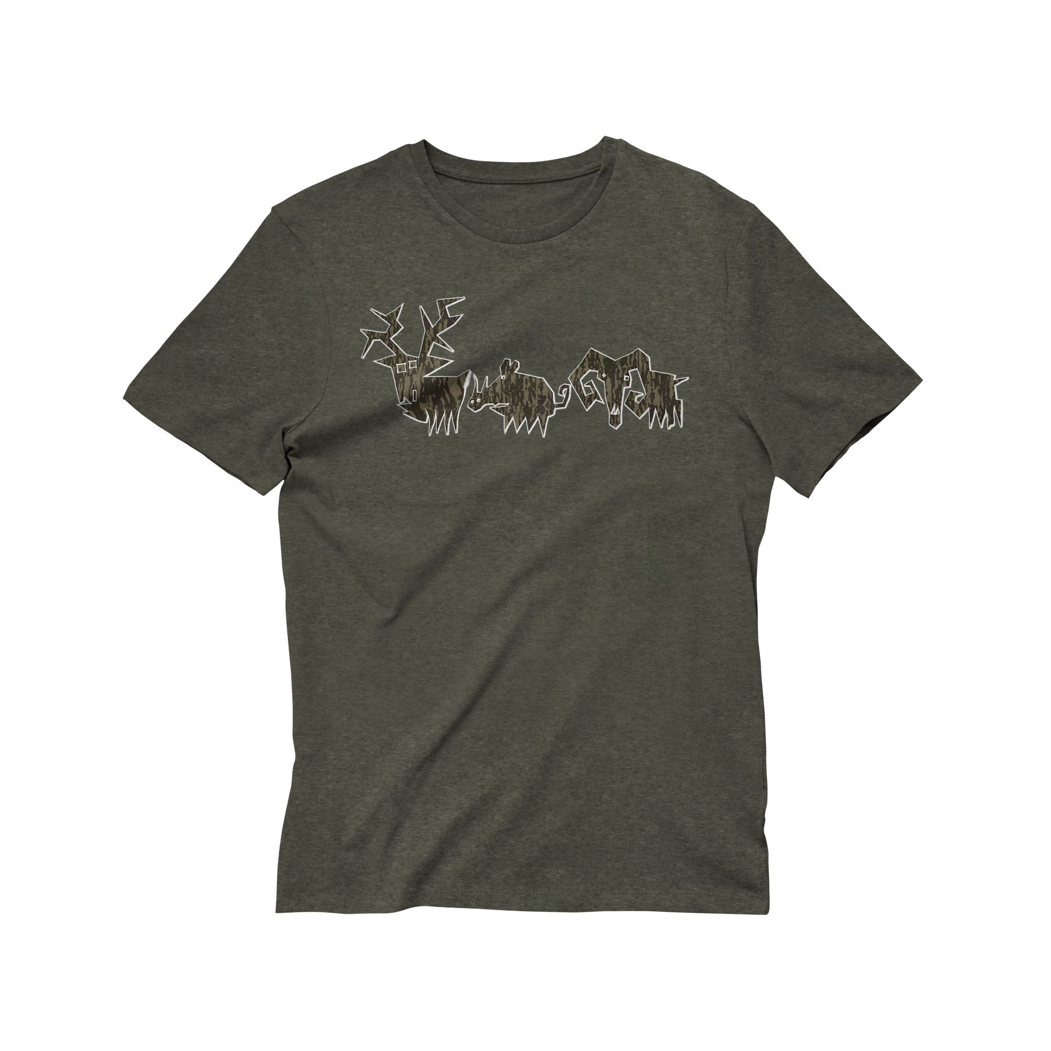 T-Shirt Motif Animaux Trash Camouflage – Artwork Exclusif