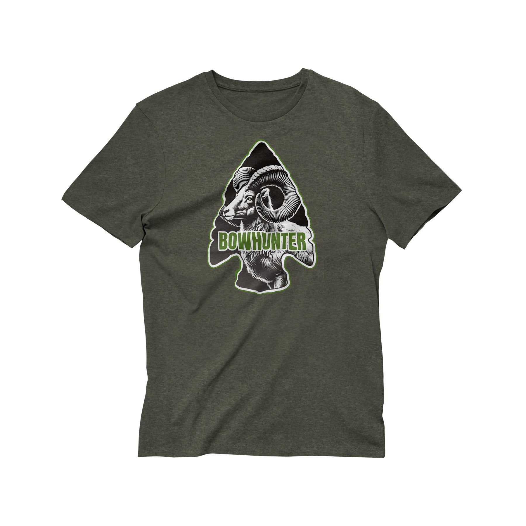 T-Shirt Bowhunter Bighorn Ram – Édition Arrowhead Premium Chasseur