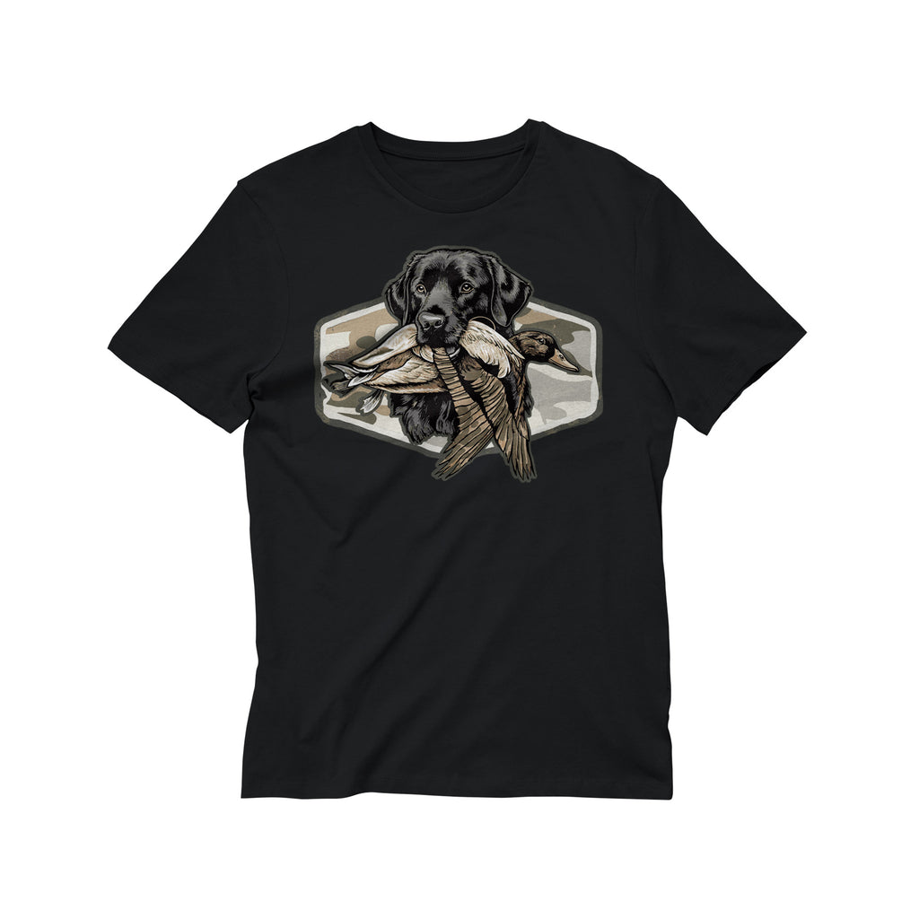 T-Shirt Labrador Retriever & Canard | Style Camouflage Premium