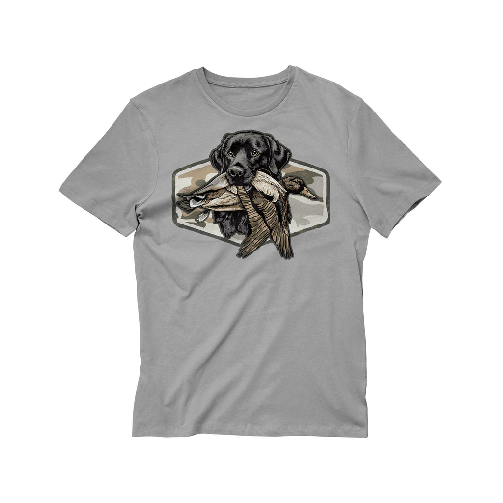 T-Shirt Labrador Retriever & Canard | Style Camouflage Premium