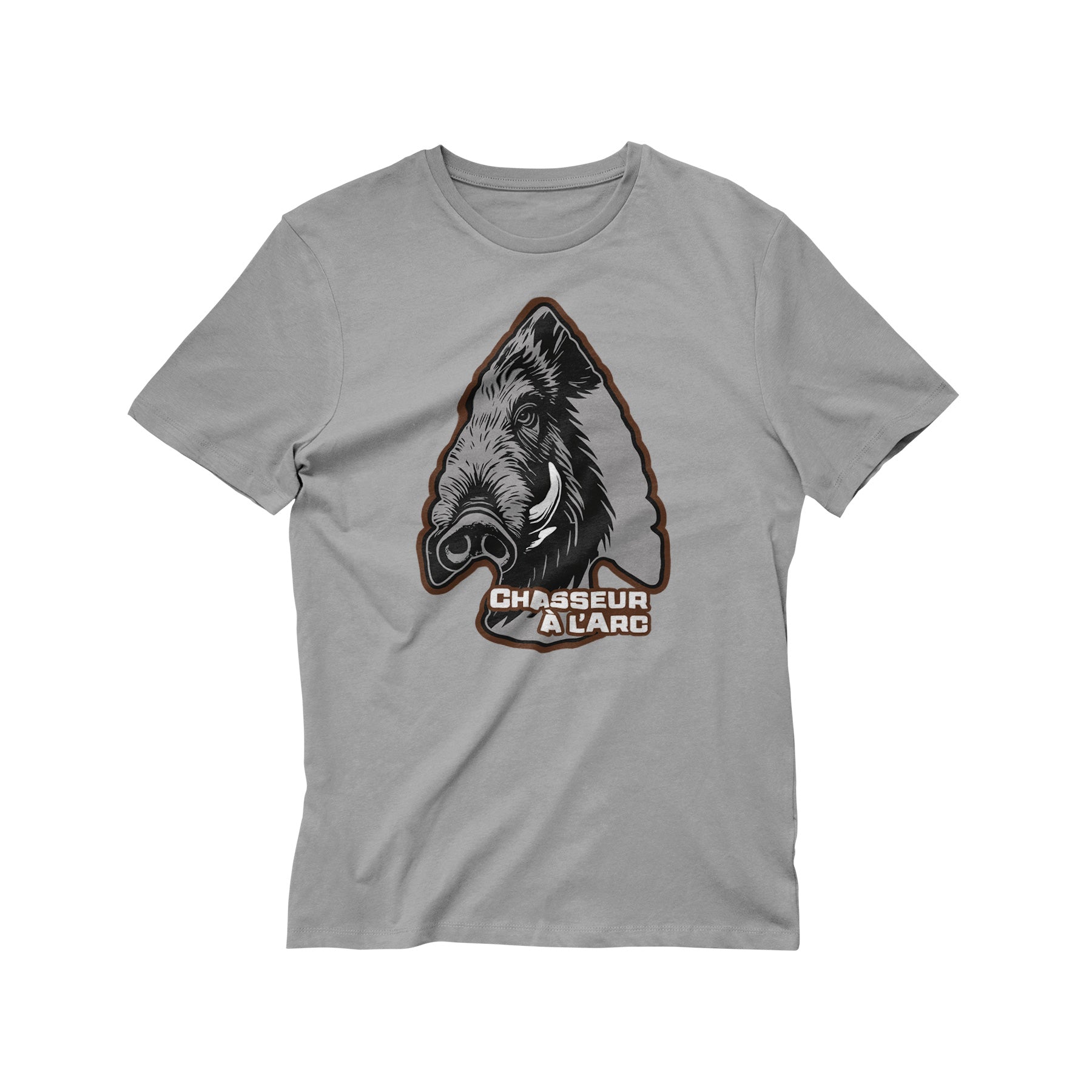 T-Shirt Chasseur à l'Arc – Sanglier Pointe de Flèche