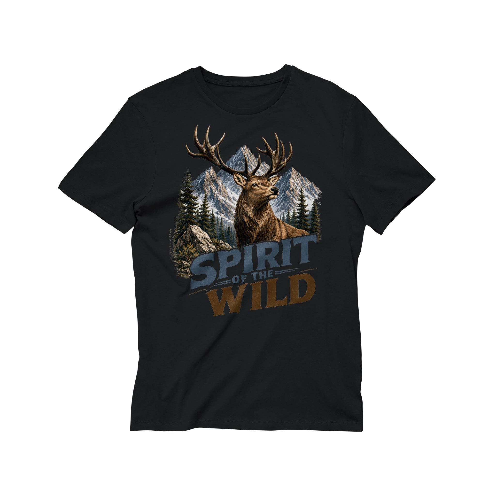 T-shirt Spirit of the Wild – Cerf Élaphе