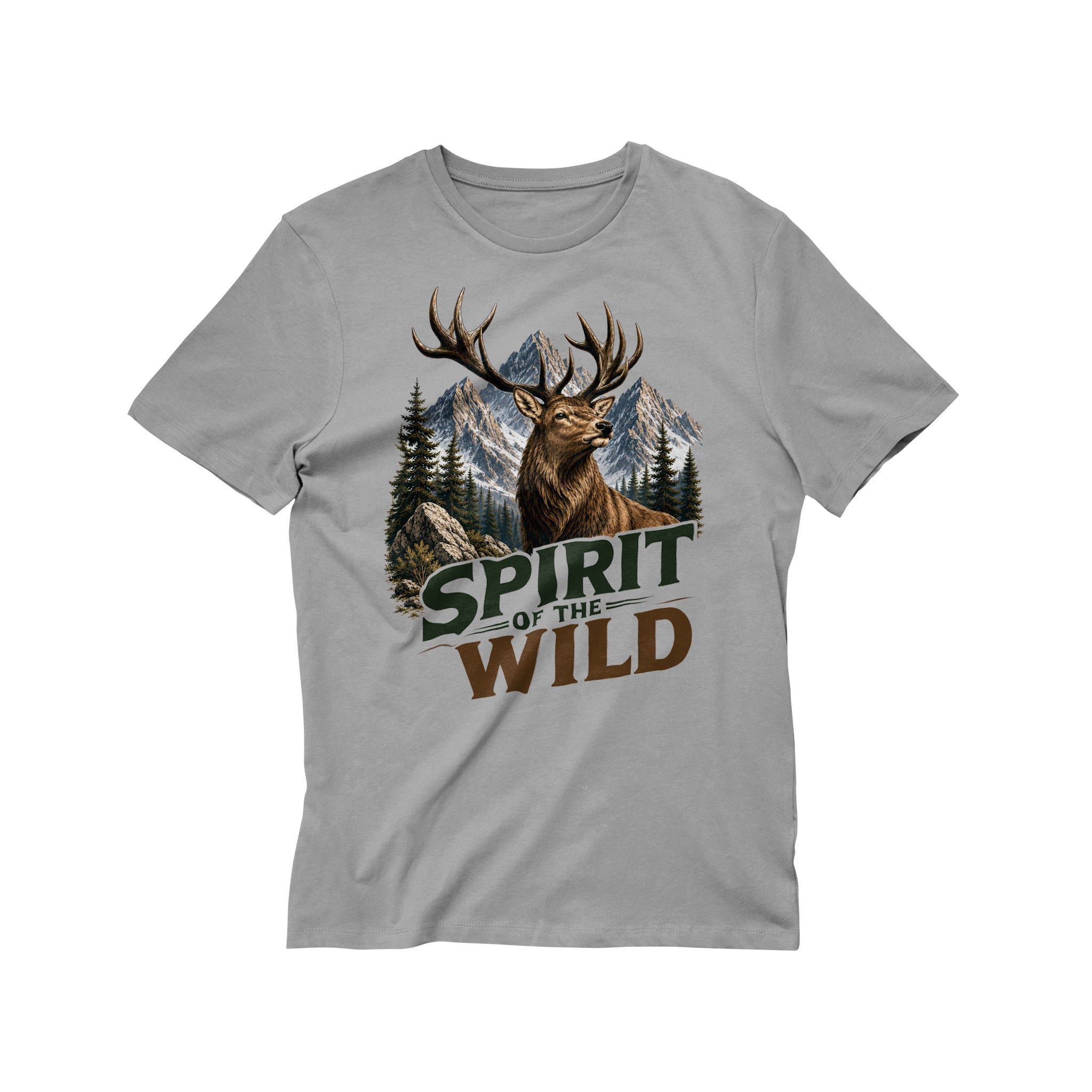 T-shirt Spirit of the Wild – Cerf Élaphе