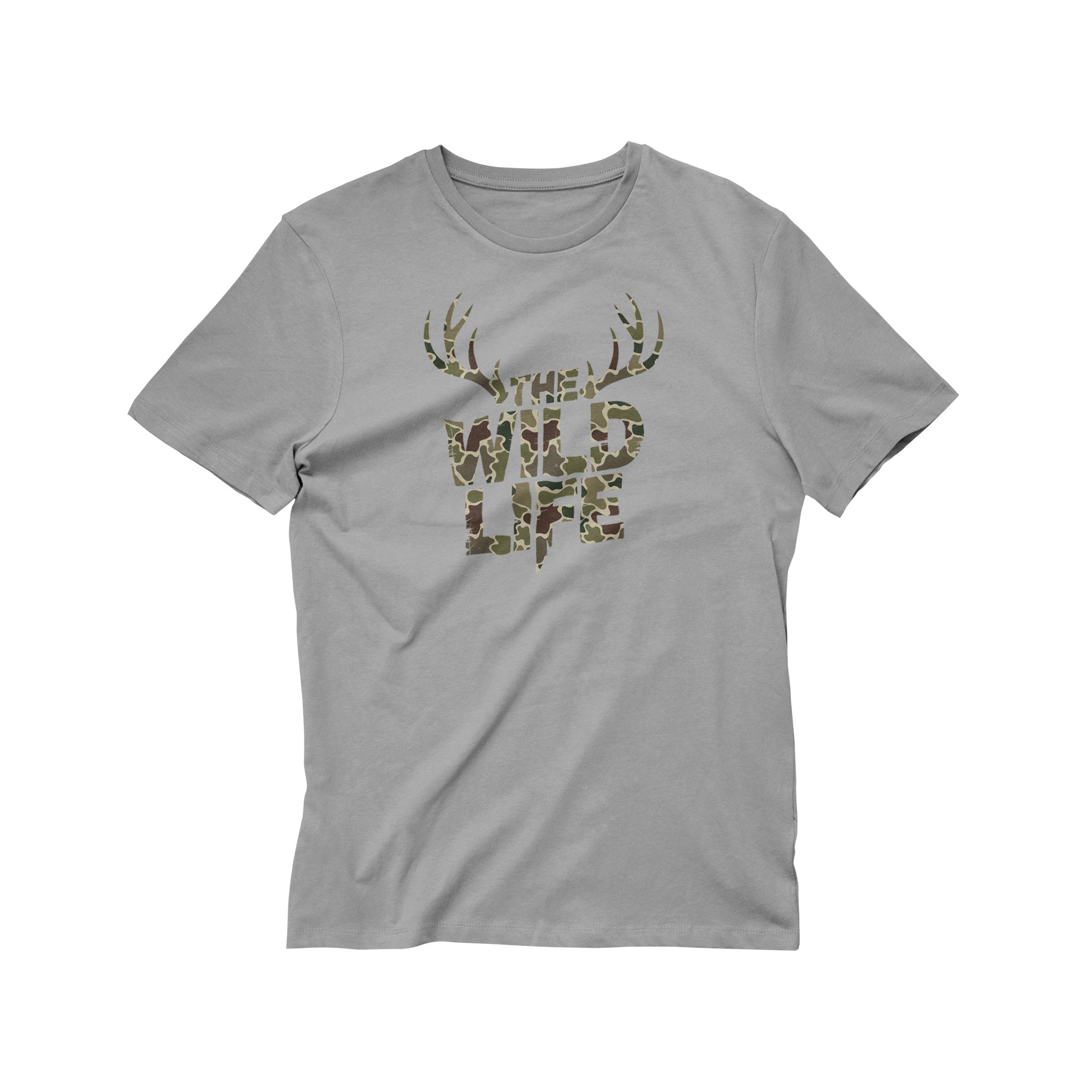 T-Shirt The Wild Life – Camouflage woodland