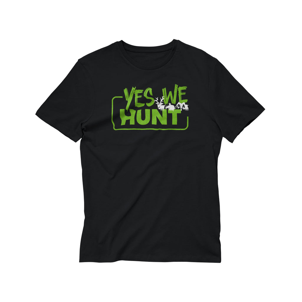 T-Shirt Yes We Hunt vert – Édition Chasseur Passion