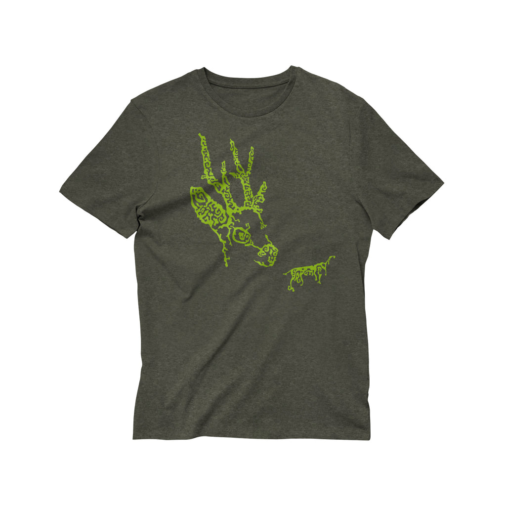 T-Shirt brocard stylisé