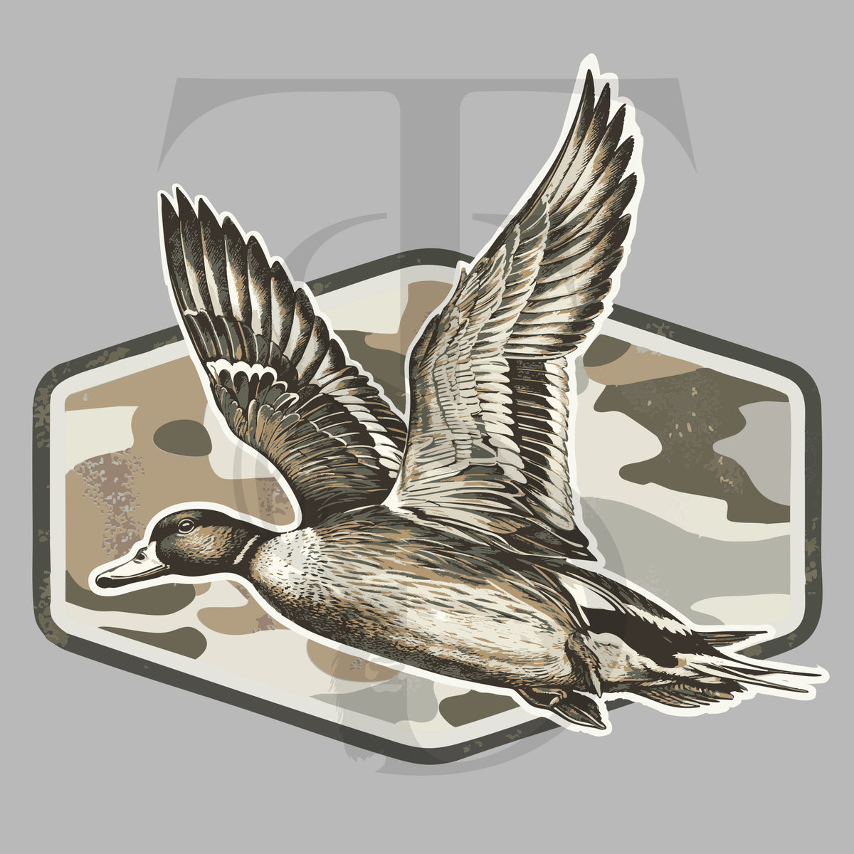 T-shirt Chasse au Canard – Esprit Camouflage